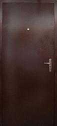 Дверь металлическая Адм Лайт 860х2050мм L 1,0 мм антик медь металл/металл теплая