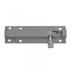 Шпингалет дверной накладной Нора-М 501-80 хром 80 мм