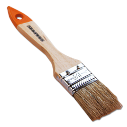 Кисть плоская Лайт нат щетина деревянная ручка 38 мм; SANTOOL, 010109-015