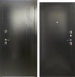 Дверь металлическая Бункер Мета М-118 860х2050мм L 1,2 мм антик медь металл/металл