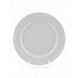 Тарелка плоская 27 см Астра фарфор белый; Crystalex, 0D01390