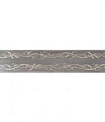 Декоративная бленда для пластикового карниза Элиза 7см графит серебристый 230см; Ле-Гранд