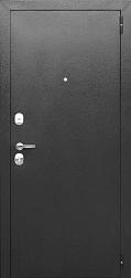 Дверь металлическая Гарда 860х2050мм R серебро металл/металл