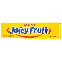 Резинка жевательная Juicy Fruit 13 г в пластинках