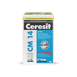 Клей для керамической плитки и керамогранита Extra CM 14 25 кг/48; Ceresit ОПТ